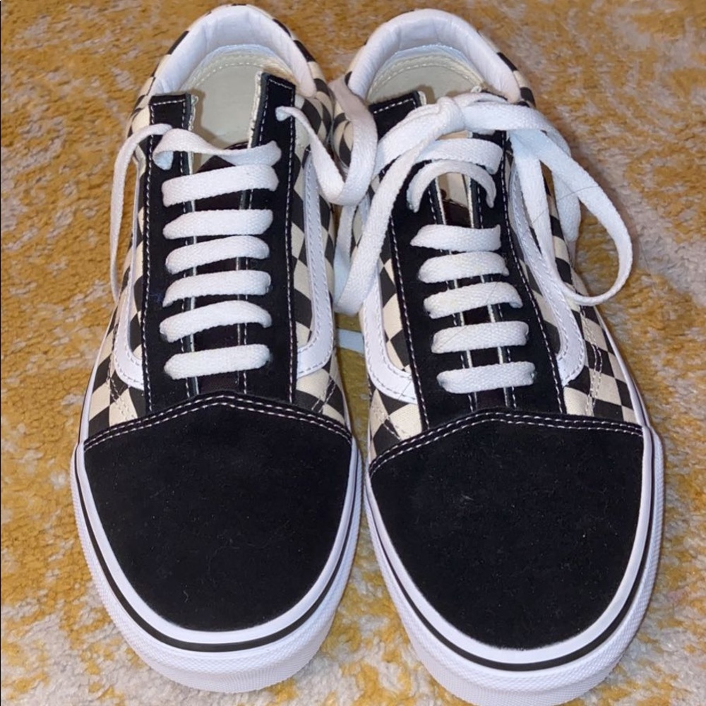 Checkered vans